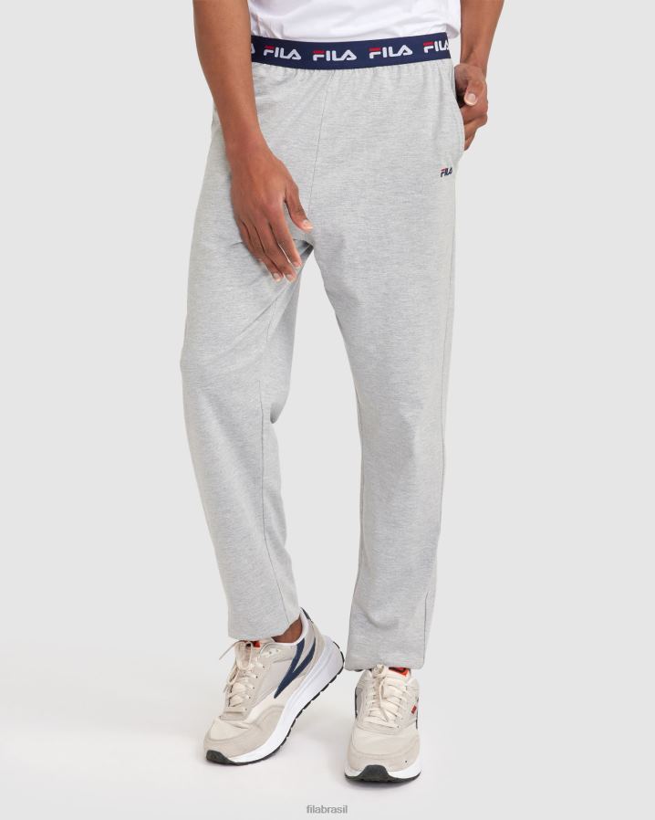 mármore prateado FILA calça básica masculina fila silver marle HXJFD2330