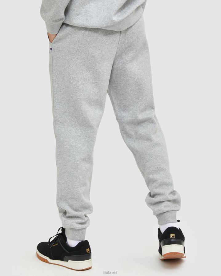mármore prateado FILA calça fila classic unissex silver marle HXJFD2455