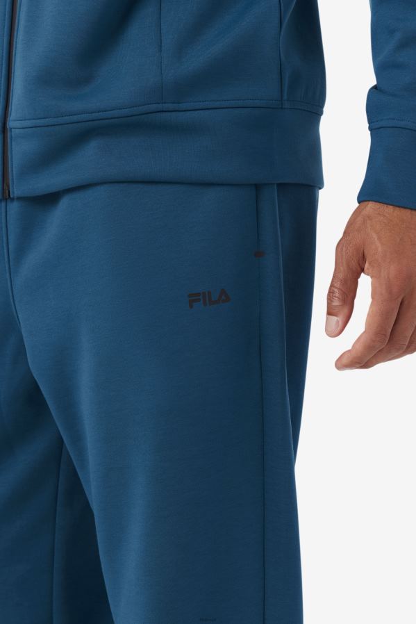 majólica azul/preta FILA fila himmat jogger azul majólica/preto HXJFD597