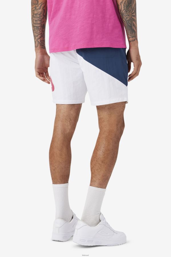 marinho/branco/roxo FILA short de natação fila azul marinho/branco/roxo ama HXJFD670