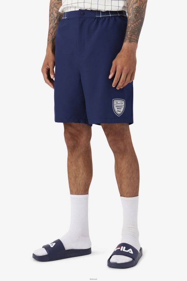 marinho/gardênia/branco/bug de junho FILA short fila azul/gardênia/branco/june bug anyz HXJFD718