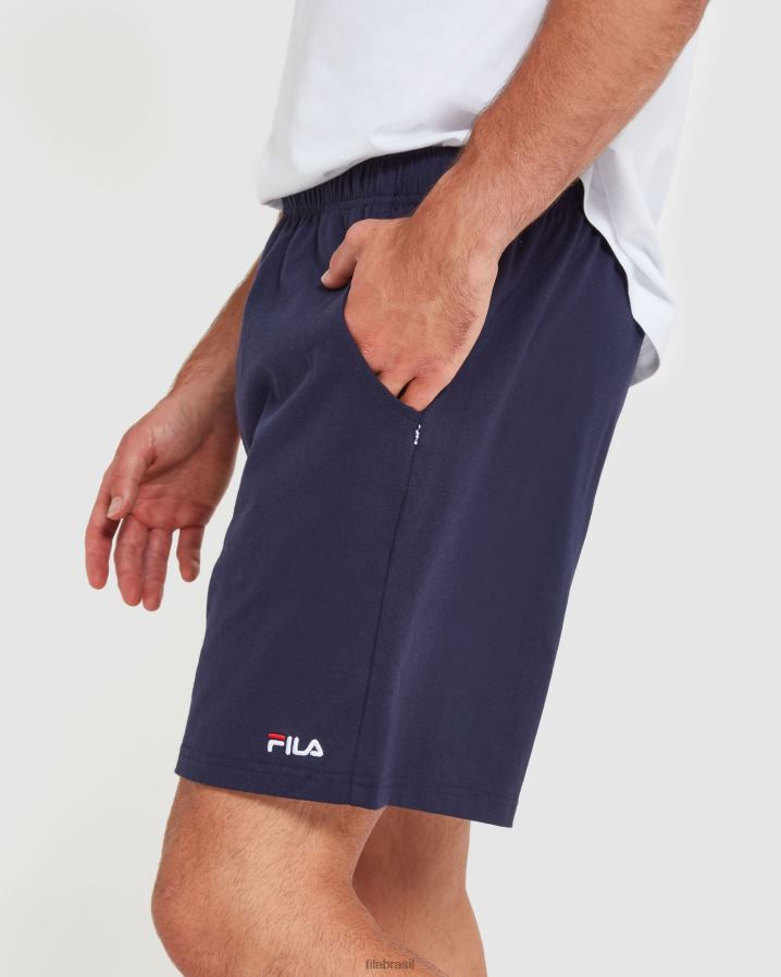 nova marinha FILA novo short masculino fila classic azul marinho HXJFD2433