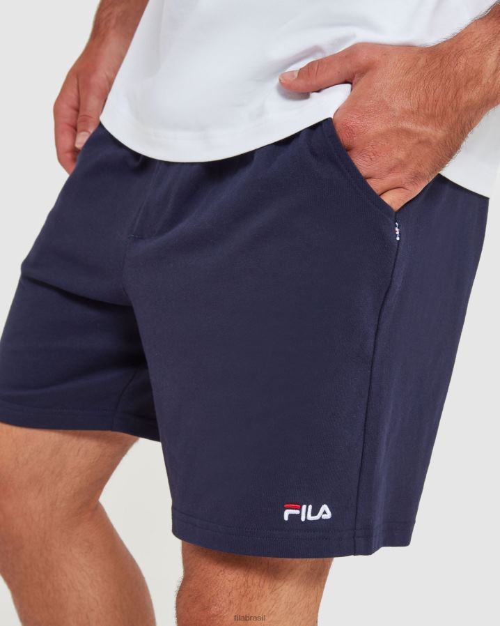 nova marinha FILA novo short masculino fila classic azul marinho HXJFD2433