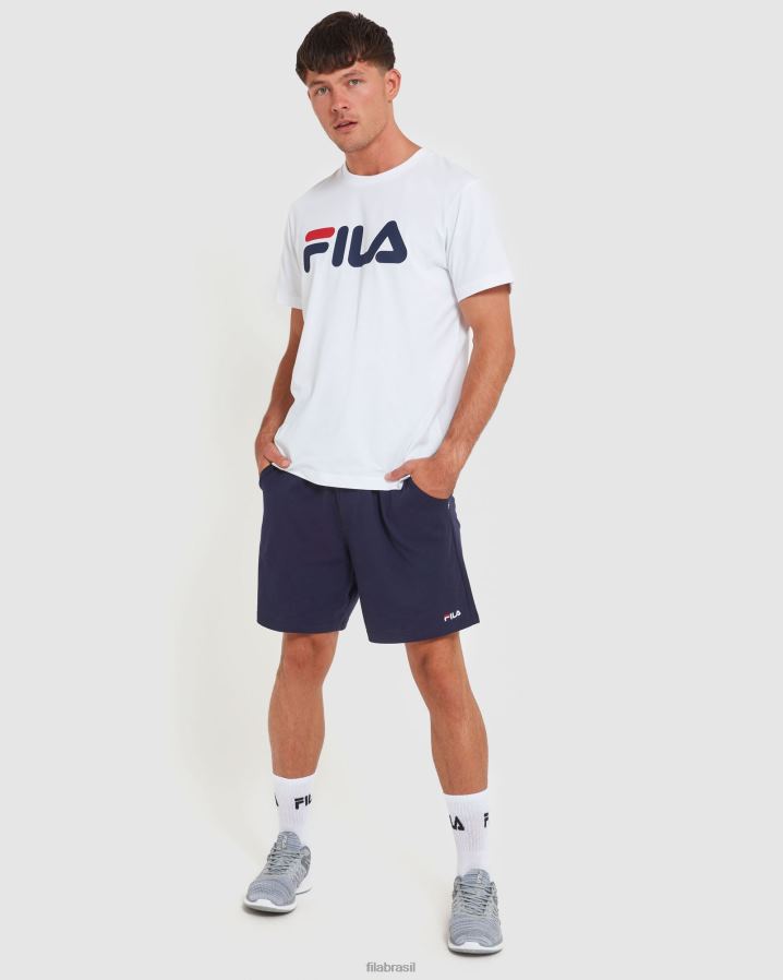 nova marinha FILA novo short masculino fila classic azul marinho HXJFD2433