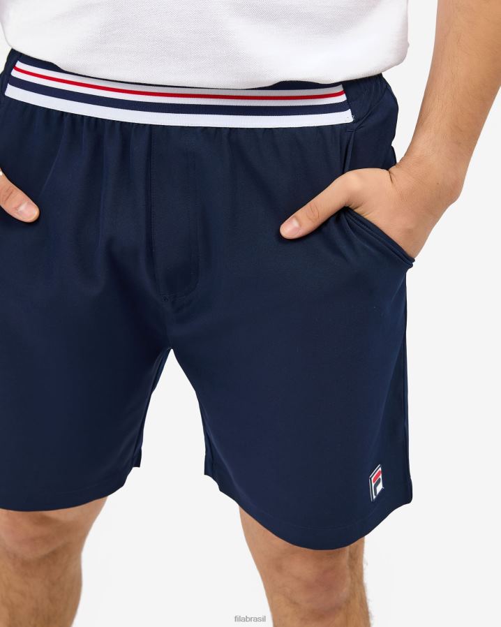 nova marinha FILA roger short novo fila azul marinho HXJFD2525