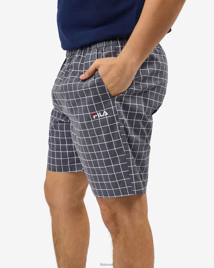 nova marinha FILA short fila nikola azul marinho HXJFD2673