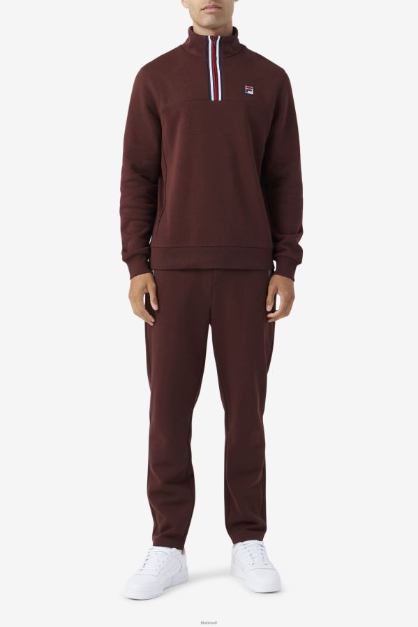 pedra marrom FILA calça fila waylon marrom stone HXJFD757