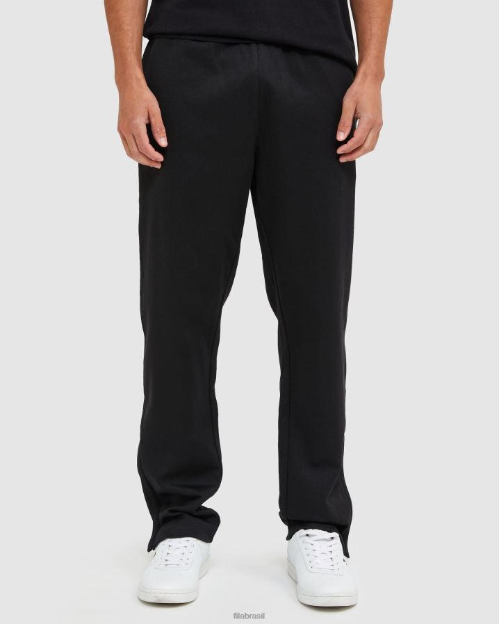 preto FILA calça clássica masculina fila preta HXJFD2441