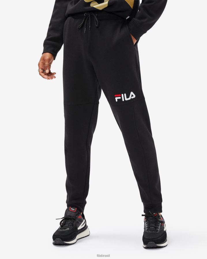 preto FILA calça moletom unissex fila preta HXJFD2447