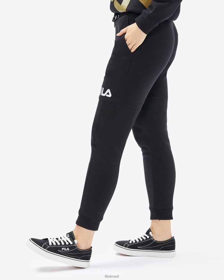 preto FILA calça moletom unissex fila preta HXJFD2447