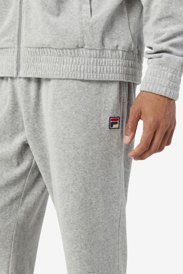 urze cinza FILA calça de veludo o-fit cinza urze fila HXJFD558