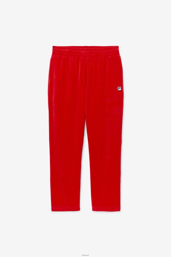 vermelho FILA calça fila o-fit veludo vermelha HXJFD561