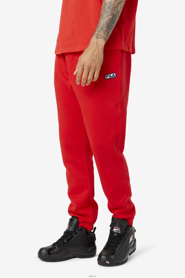 vermelho FILA garin jogger fila vermelho HXJFD644