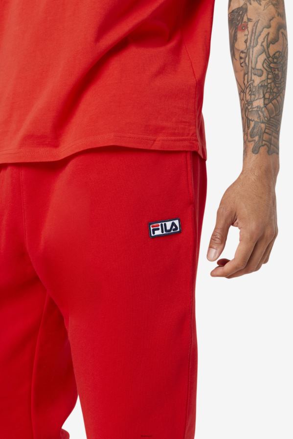 vermelho FILA garin jogger fila vermelho HXJFD644