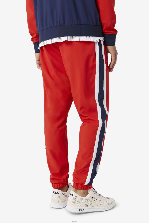 vermelho/casaco/branco FILA fila x the museu track pant fila vermelho/peacoat/branco HXJFD734