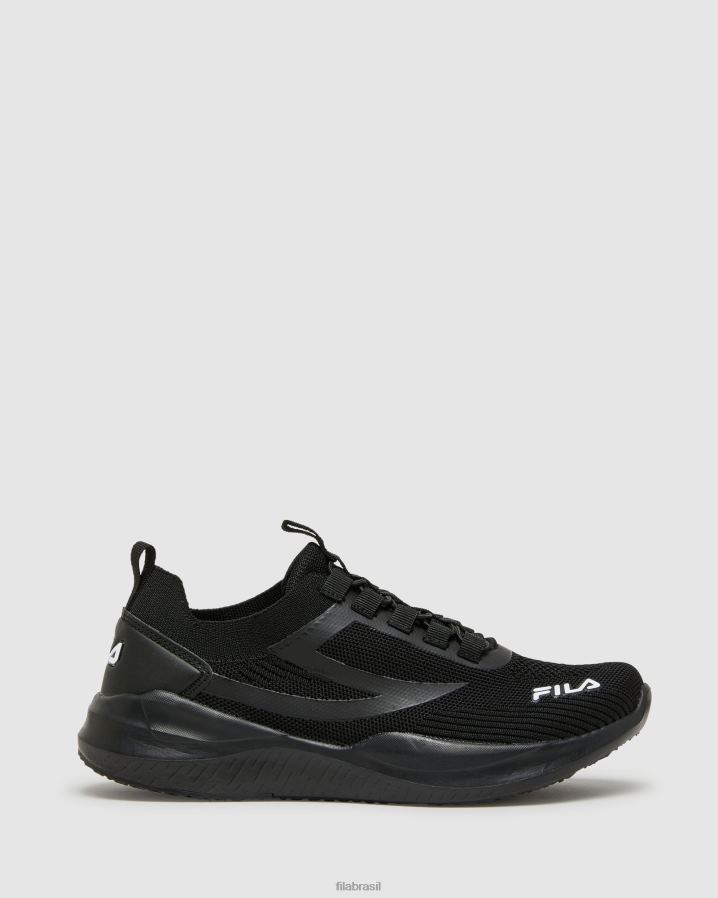 preto FILA fila fila saluzzo feminino preto HXJFD2892