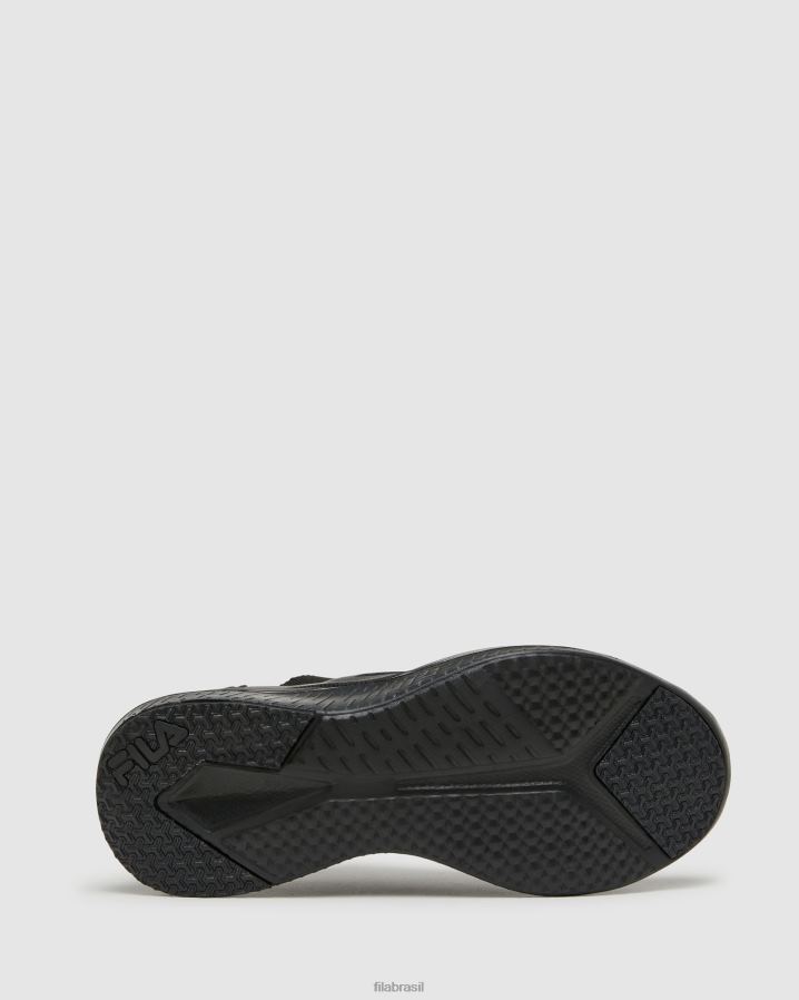 preto FILA fila fila saluzzo feminino preto HXJFD2892