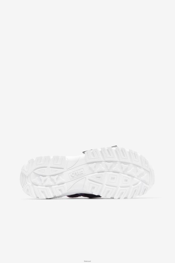 multi/preto/branco FILA fila feminino tie dye outdoor slide multi/preto/branco HXJFD1357