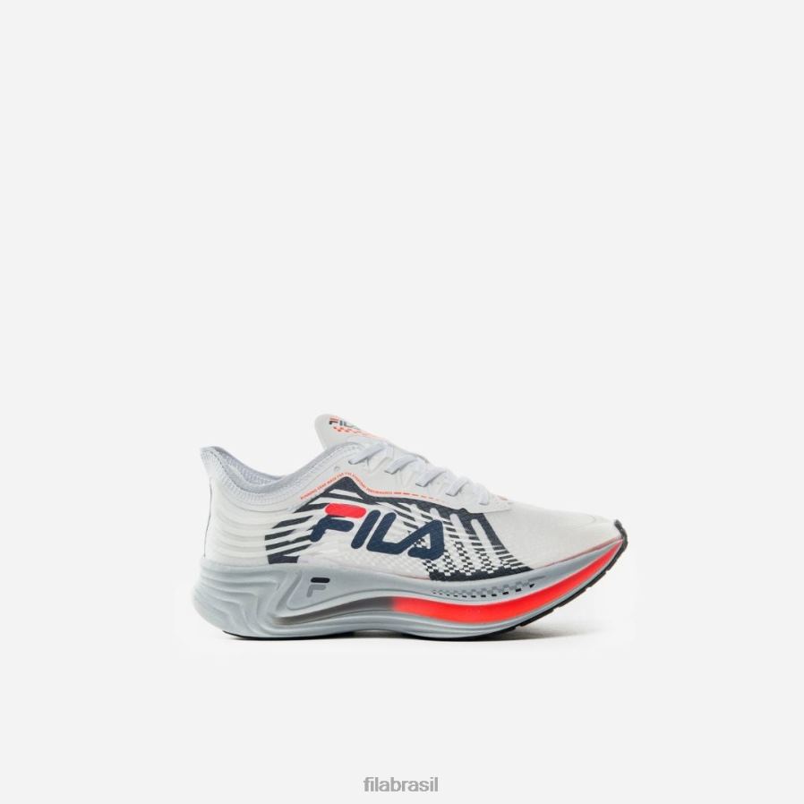 branco/marinho/coral ardente FILA fila racer feminino branco carbono/marinho/coral ardente HXJFD3025