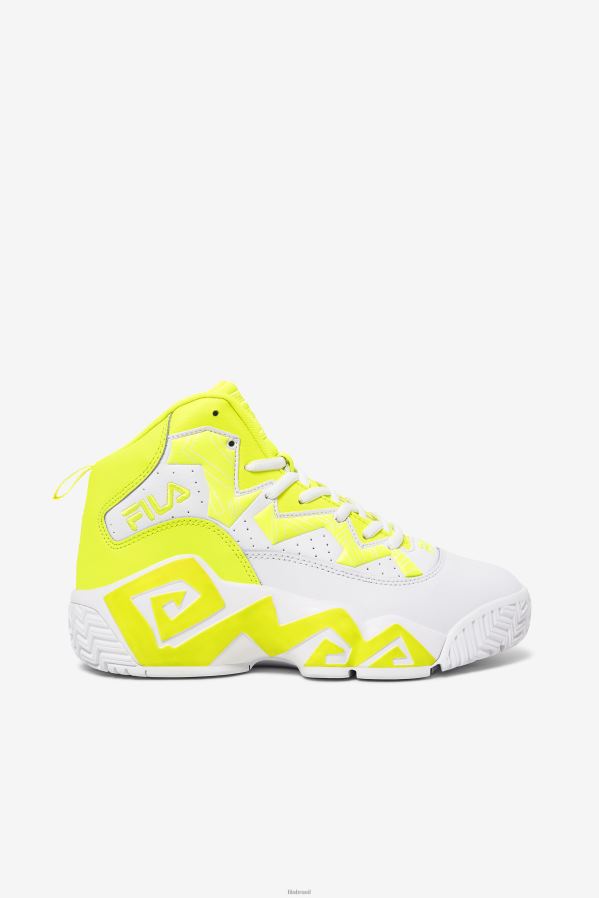 Branco amarelado FILA fila mb amarelo/branco feminino HXJFD1331