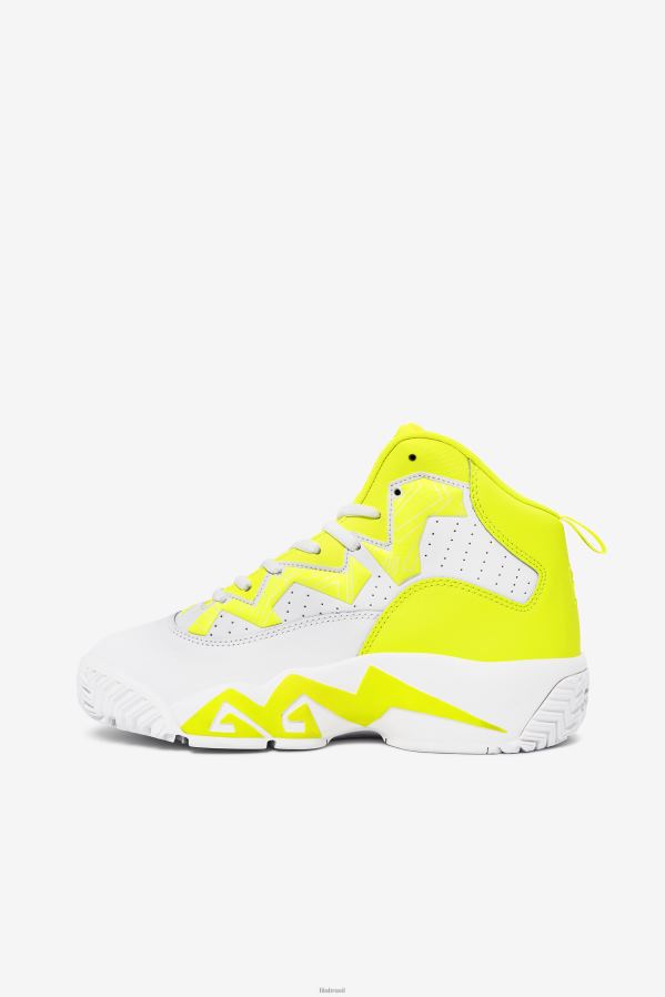 Branco amarelado FILA fila mb amarelo/branco feminino HXJFD1331