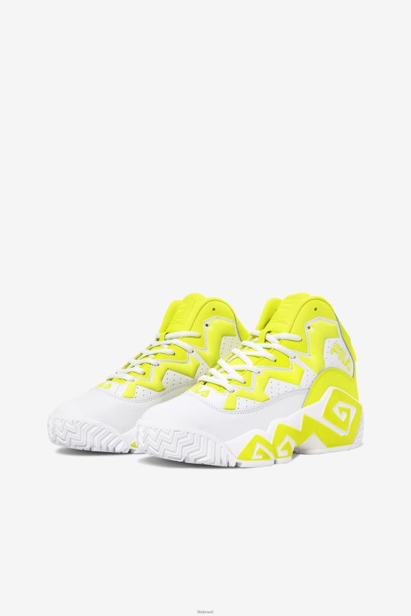 Branco amarelado FILA fila mb amarelo/branco feminino HXJFD1331