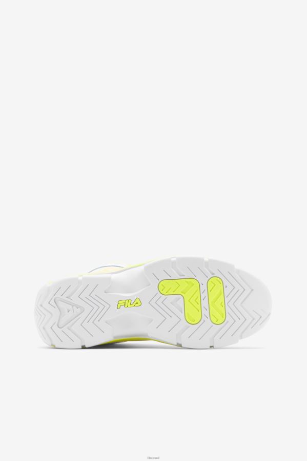 Branco amarelo FILA fila branco/amarelo feminino grant hill 2 HXJFD1186