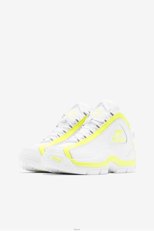 Branco amarelo FILA fila branco/amarelo feminino grant hill 2 HXJFD1186