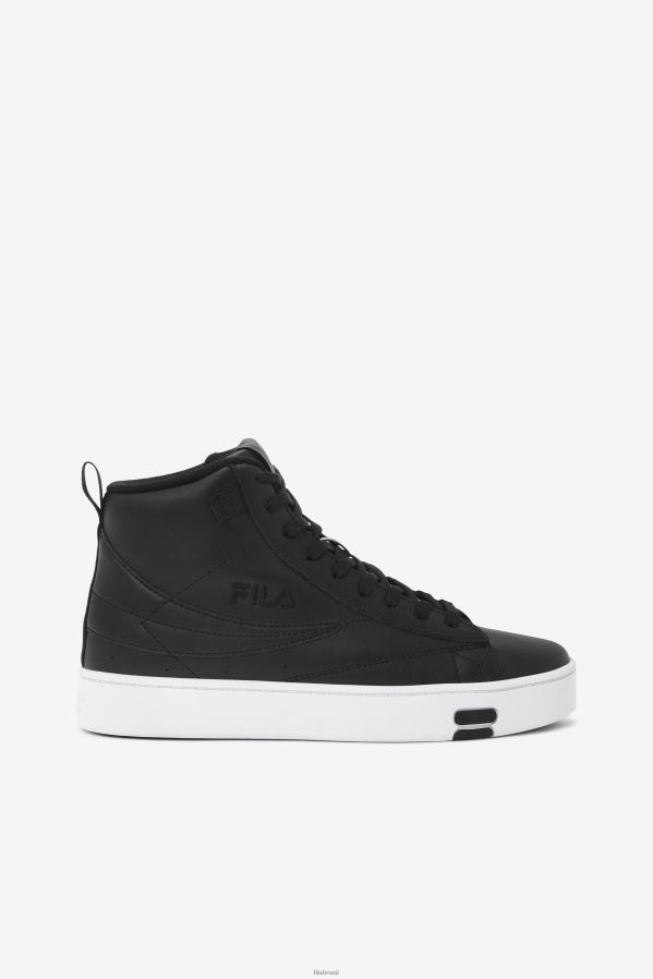 Preto branco FILA fila gennaio feminino preto e branco HXJFD1287