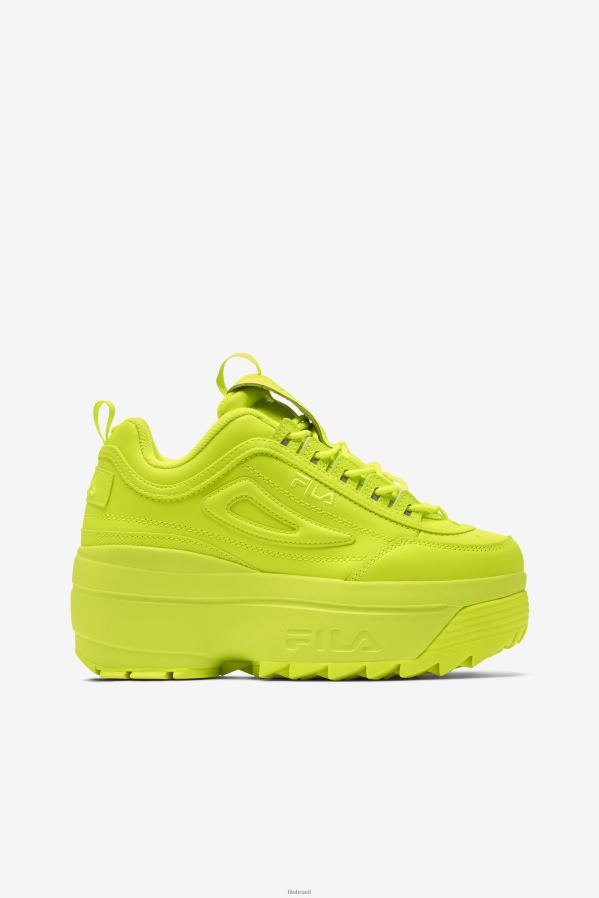 amarelo FILA disruptor 2 feminino fila amarelo HXJFD1139