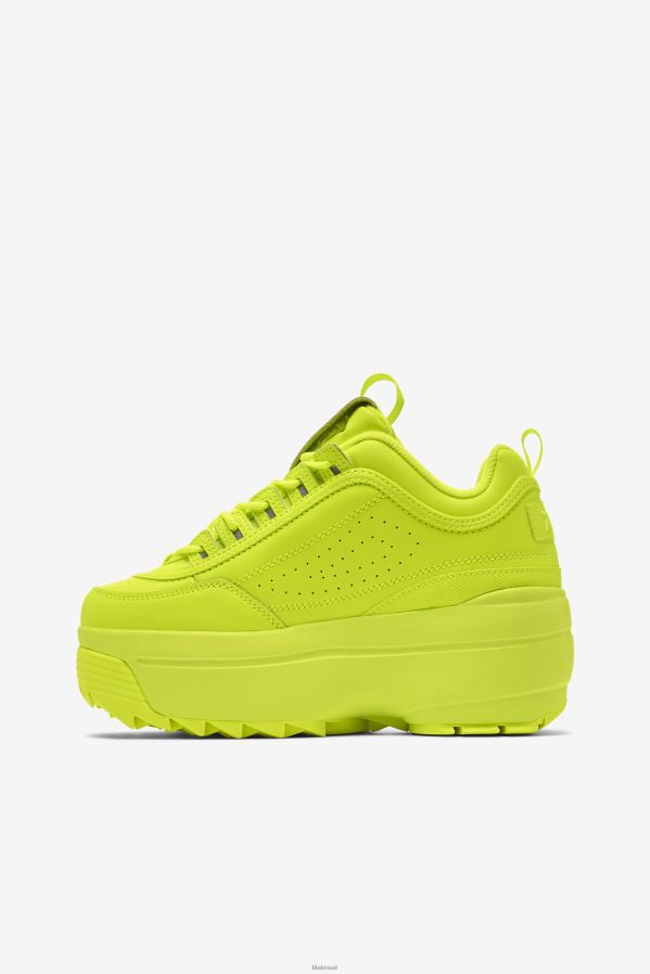 amarelo FILA disruptor 2 feminino fila amarelo HXJFD1139