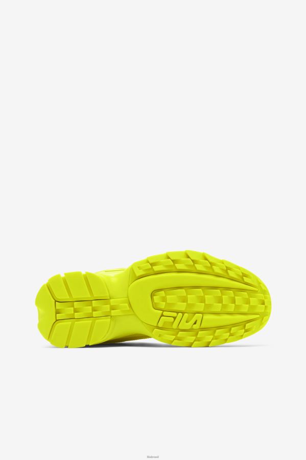 amarelo FILA fila disruptor 2 feminino amarelo HXJFD1165