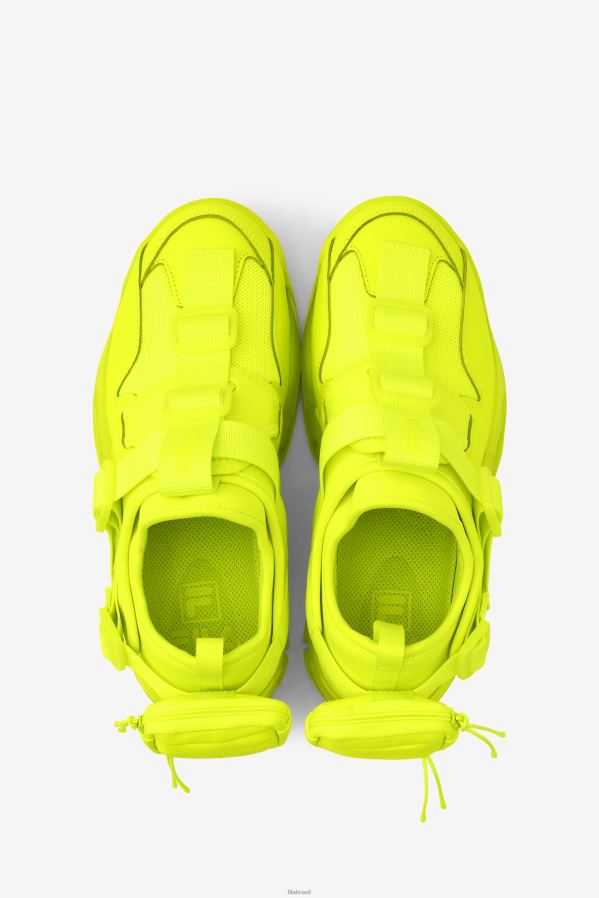 amarelo FILA fila feminino unit v2 amarelo HXJFD1153