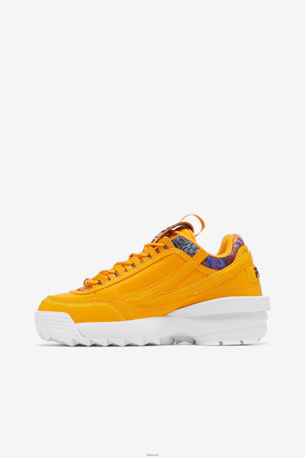 amarelo/ruibarbo/marinho FILA disruptor 2 exp feminino fila amarelo/ruibarbo/marinho HXJFD1199