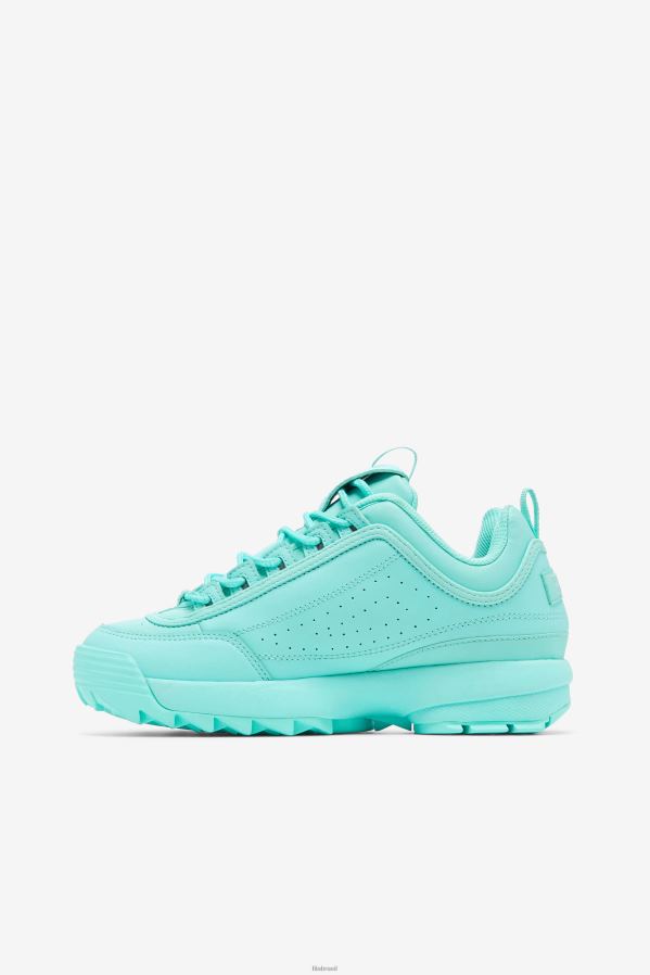 aruba azul FILA disruptor 2 premium fila azul aruba feminino HXJFD1157