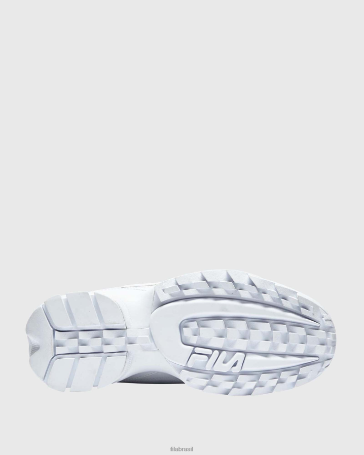 branco FILA disruptor ii fila branco feminino HXJFD3005