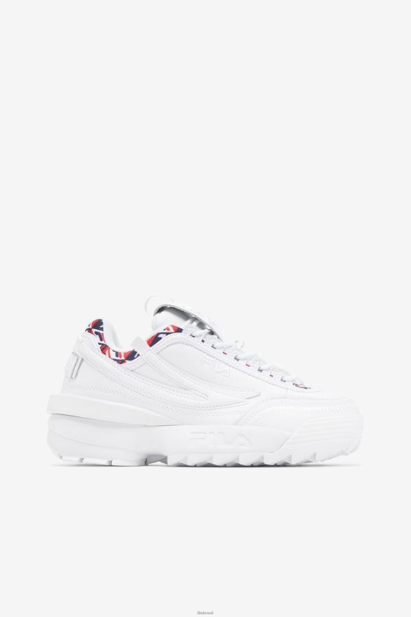 branco/marinho/vermelho FILA fila disruptor 2 exp cube feminino branco/marinho/vermelho HXJFD1198