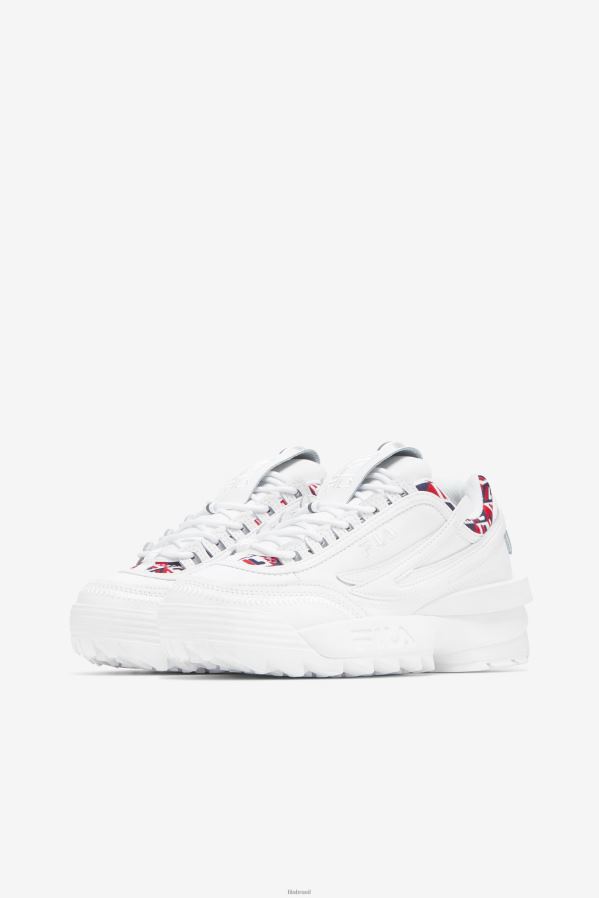 branco/marinho/vermelho FILA fila disruptor 2 exp cube feminino branco/marinho/vermelho HXJFD1198