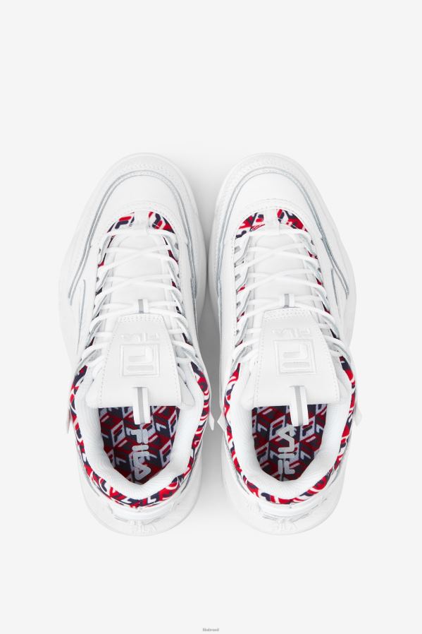 branco/marinho/vermelho FILA fila disruptor 2 exp cube feminino branco/marinho/vermelho HXJFD1198