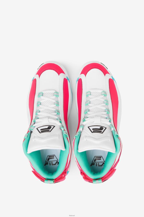 branco/rosa diva/azul FILA feminino grant hill 2 branco/diva rosa/azul fila HXJFD1187