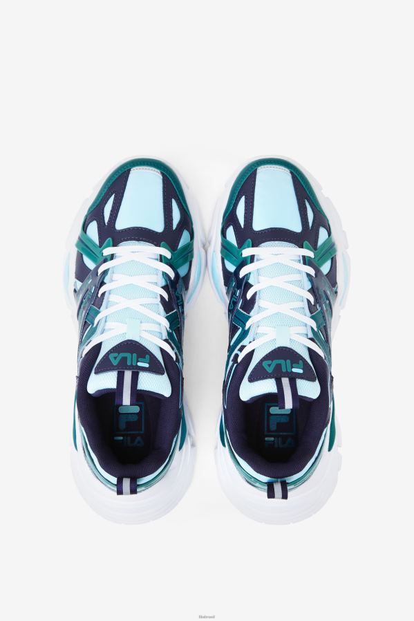 brilho azul/lago profundo/marinha FILA fila blue glow/deep lake/navy eletrove 2 feminino HXJFD1342