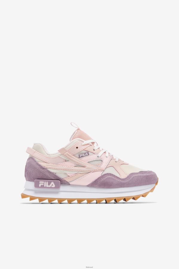 chicote de gemada/rosa/pêssego FILA fila feminino sandenal orbit eggnog/rosa/pêssego chicote HXJFD1267