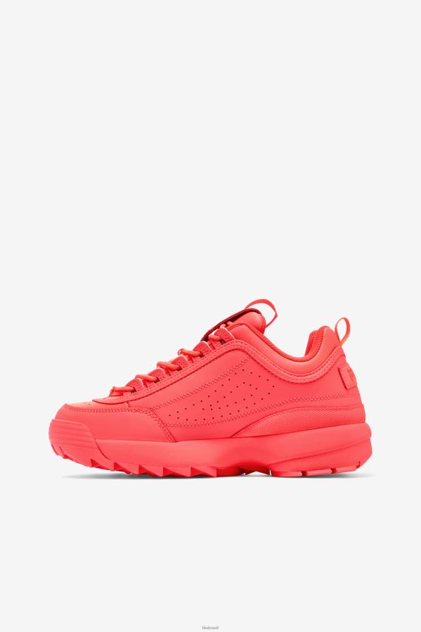coral ardente FILA fila disruptor 2 premium feminino HXJFD1162