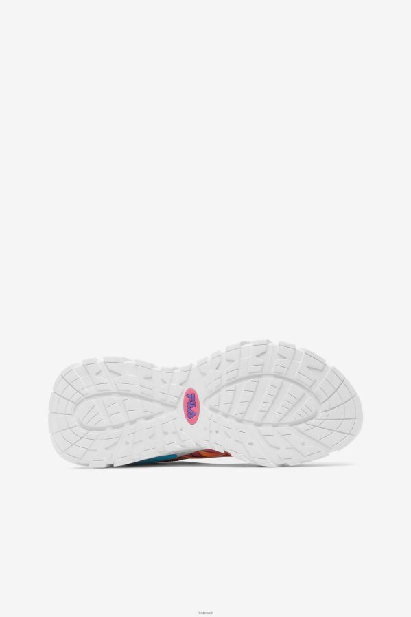 gardênia/azul/goma de mascar FILA fila gardenia/azul/bubblegum feminino eletrove 2 HXJFD1270