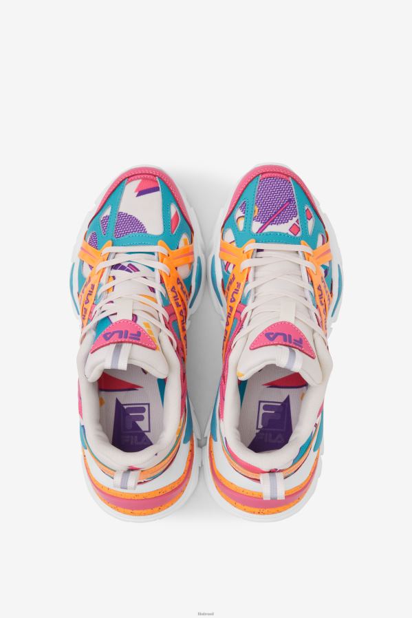 gardênia/azul/goma de mascar FILA fila gardenia/azul/bubblegum feminino eletrove 2 HXJFD1270