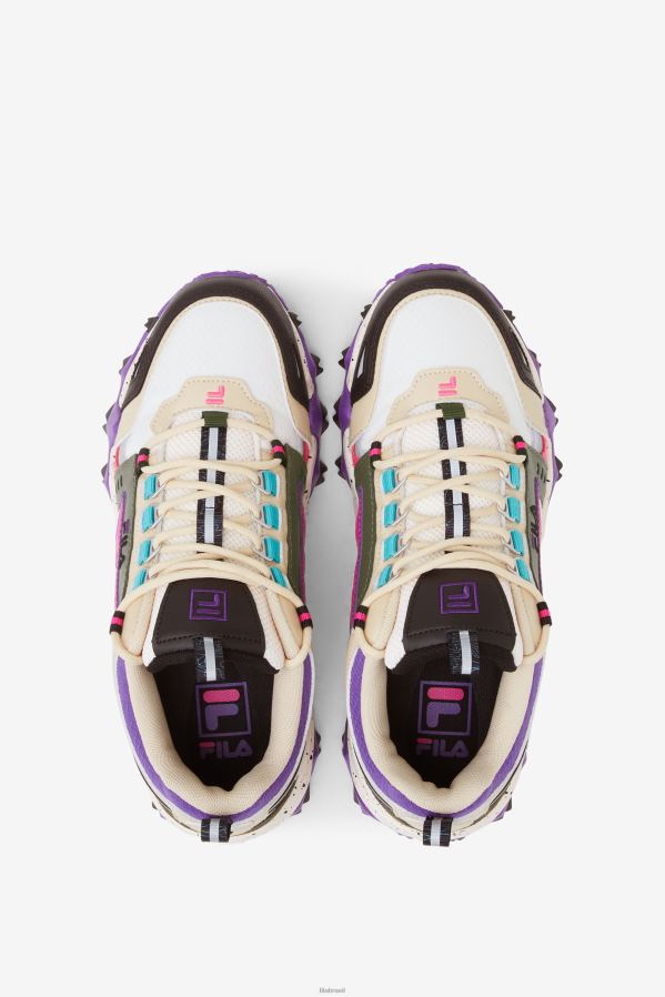 gardênia/tomilho/roxo FILA fila gardênia/tomilho/roxo feminino oakmont tr HXJFD1263