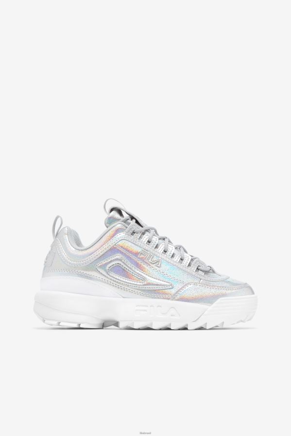 iridescente FILA disruptor 2 premium fila iridescente feminino HXJFD1142