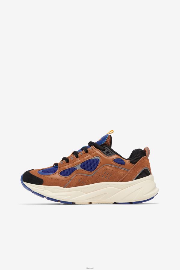 marrom bombaim/azul/cru FILA bombay marrom/azul/cru fila trigate feminino HXJFD1335