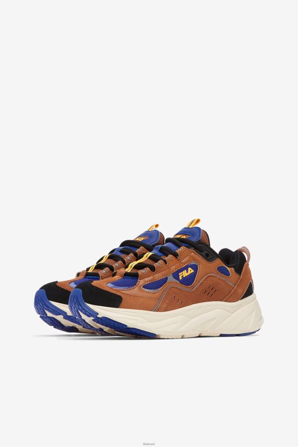 marrom bombaim/azul/cru FILA bombay marrom/azul/cru fila trigate feminino HXJFD1335