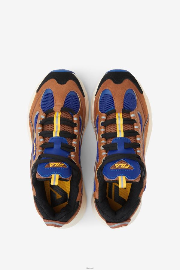 marrom bombaim/azul/cru FILA bombay marrom/azul/cru fila trigate feminino HXJFD1335